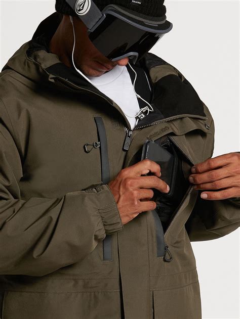 black gore tex jacket.